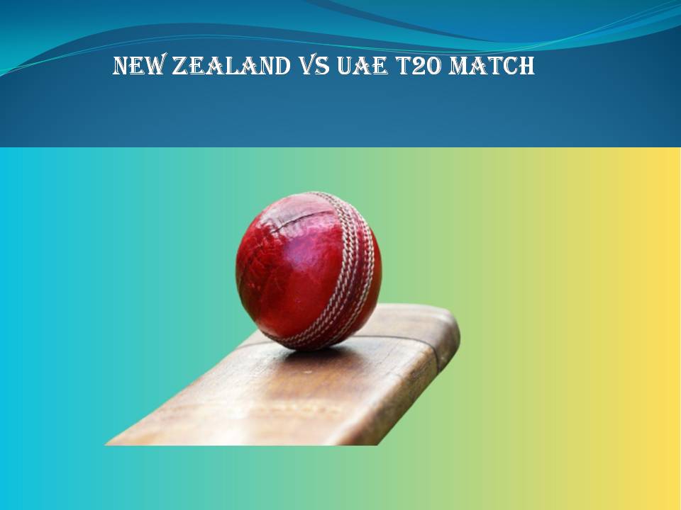 New zealand vs Uae t20 Match